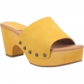 DINGO WOMEN'S BEECHWOOD LEATHER SANDAL-YELLOW | CANADA OUTLET