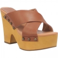 DINGO WOMEN'S DRIFTWOOD LEATHER SANDAL-TAN | CANADA OUTLET