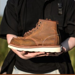 Men's Boots Horse Leather Boots Retro Crazy High-top | Canada