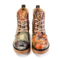Women's Gobyanklebootsnope Lace-upvegan Boots printed | Canada