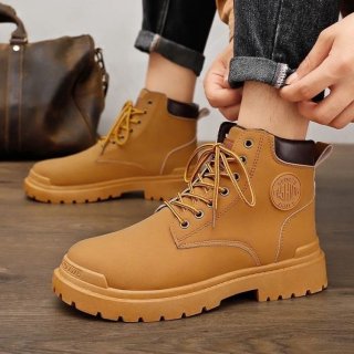 Men's High Top Boots / Timberland Style Shoes /fashion | Canada