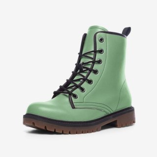 Men's Casual Leather Green Lightweight Boots | Canada