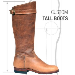 Women's Custom Tall Leather Boots | Canada