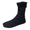 Men's Comfortable Tabi Boots. Vegan Boots With Flat Sole. Black | Canada