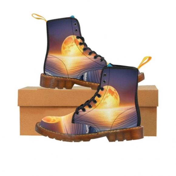 Women's Canvas Boots Sun an Moon Boots Canvas Boots | Canada