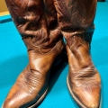 Men's Vintage Dan Post Western Cowboy Boots | Canada