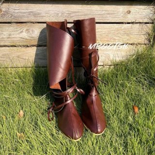 Men's Medieval Renaissance Viking Boots Viking Boots Cosplay | Canada