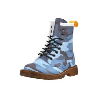 Men's High Grade Synthetic Leather Ice Blue Winter | Canada