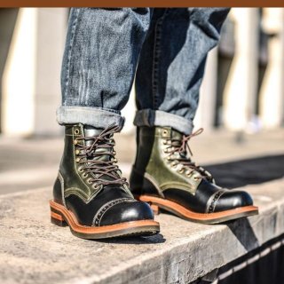 Men's Boots Mid-top Wear-resistant Short Face Tooling Boots | Canada