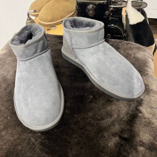 Women's & Sheepskin Boot Grey Color Winter Slippers Cozy | Canada