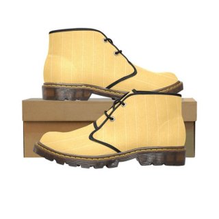 Men's Formal Dress Dark Yellow Pinstripe Canvas Pattern | Canada