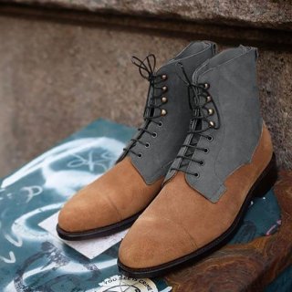 Men's Handmade Boots Leather Boots Handcrafted Leather | Canada