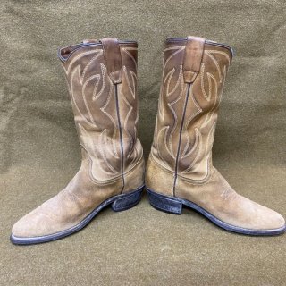 Men's Durango Cowboy Rancher Farmer Brown Suede Leather Boots | Canada