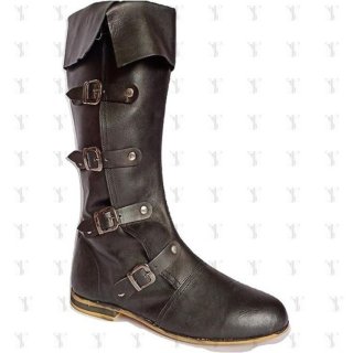 Men's Noirtide Medieval Leather Boots RENAISSANCE Viking Pirate | Canada