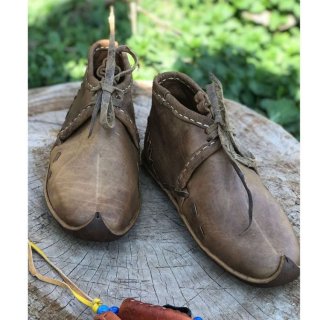 Women's Handmade Stylish Unique Leather Boots Oxford Boots | Canada
