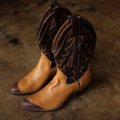 Men's 1/2 Vintage Cowboy Boots / Short Western | Canada
