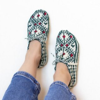 Women's Soft Floor Shoe Stretchy Slipper Crochet Bootie | Canada