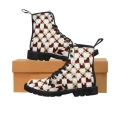 Women's Canvas Boots Boots Brown and White Boots Canvas | Canada