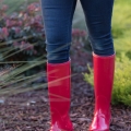 Women's Tall Red Rainboots | Canada