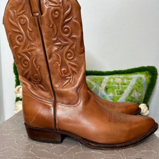 Men's Gorgeous Tony Mora 1764 Western Cowboy Boots Embossed Pattern | Canada
