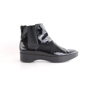 Women's Robert Clergerie Platform Ankle Boots Minimal Black | Canada