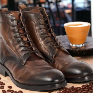 Men's Brown Ankle Boots Genuine Leather Stylish | Canada
