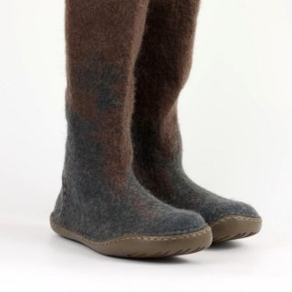 Women's Fairy Winter High Boots Water Repellent Handmade Felted Wool | Canada