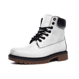Men's Winter White Casual Leather Lightweight Boots TB | Canada