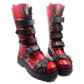 Men's Draculala 2.0 Gothic Boots Handmade High Boots Belted | Canada