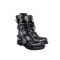 Women's EU 38 / UK 5 Leather and Metal New Rock Boots Demon Devil | Canada