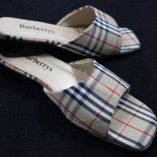 Men's Burberry Sandals DEADSTOCK Shoes Nova Check Burberrys | Canada