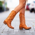 Women's Woman Genuine Leather Cowboy Western Boots/ Casual Boots | Canada