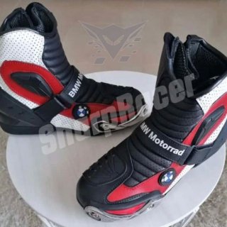 Men's BMW Motorcycle Motorbike Racing Leather Boots Shoes BMW | Canada