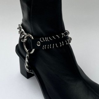 Men's Handmade Leather and Stainless Steel Boot Harnesses Punk | Canada