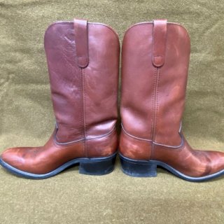Men's 80's Sears Cowboy Western Ranch Leather Boots Made | Canada