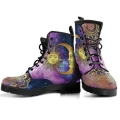 Men's Sun Moon Mandala Cosmic Galaxy Stars Boots | Canada