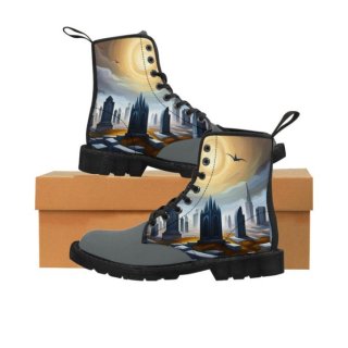 Men's Gravestone Canvas Boots | Canada