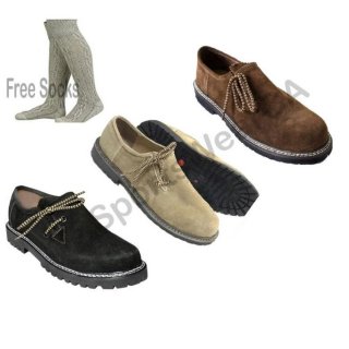 Men's Shoes to Wear With Lederhosen Bavarian Shoes Suede Leather | Canada