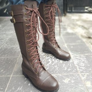 Women's Boots Knee Boots Rider Boots Lace up Boots HANDMADE | Canada