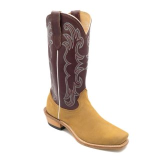 Fenoglio Free Delivery Women's Havana Nubuck w/ Burgundy Stle No. 00101695