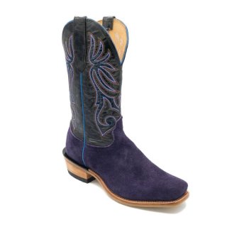 Fenoglio Free Delivery Men's Grape Moto Roughout w/ Black Style No. 00101650
