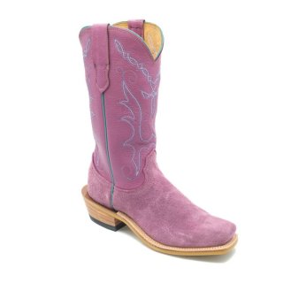 Fenoglio Free Delivery Women's Lilac Moto Roughout w/ Lilac Style No. 00101687