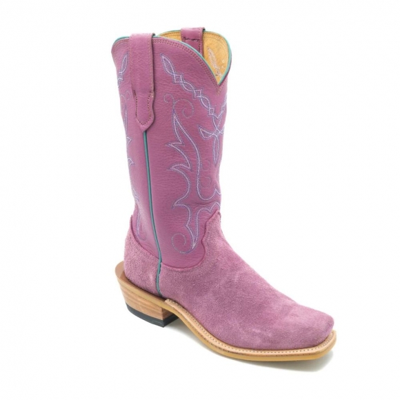Fenoglio Free Delivery Women's Lilac Moto Roughout w/ Lilac Style No. 00101687