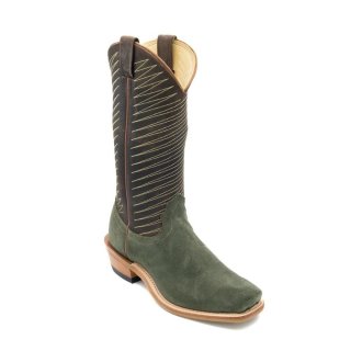 Fenoglio Free Delivery Men's Olive Roughout w/ Whiskey Byron Crunch Style No. 29611344