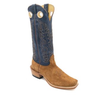 Fenoglio Free Delivery Men's Tan Fuji Roughout w/ Blue Troya Style No. 15411513