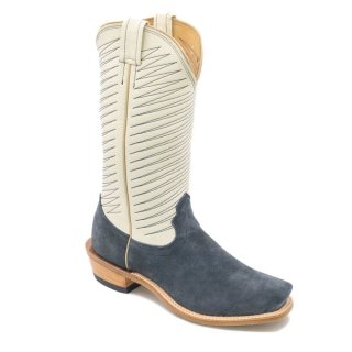 Fenoglio Free Delivery Women's Navy Roughout w/ Cream Style No. 29621343
