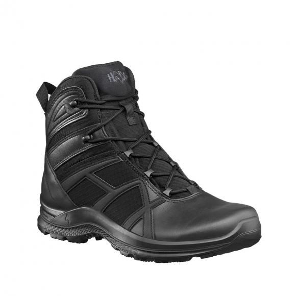 Haix Boots Men's Black Eagle Athletic 2.1 T Mid Side Zip | Free Shipping