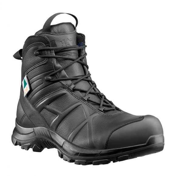Haix Boots Men's Black Eagle Safety 55 Mid Side ZipW | Free Shipping