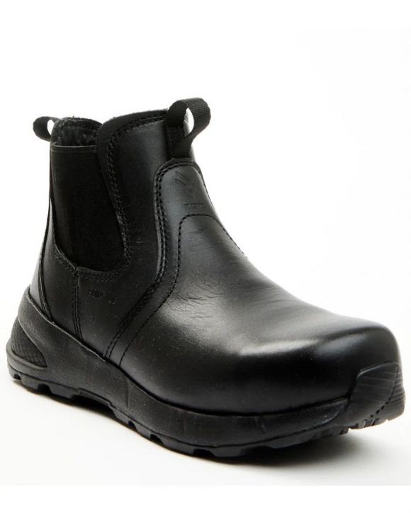 Brand New Hawx Women's 6" Uniform Chelsea Work Boots - Composite Toe | Black