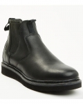 Brand New Hawx Men's Pull-On Chelsea Work Boots - Soft Toe | Black